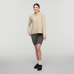 Atajo Long-Sleeve Waffle Hoodie - Women's